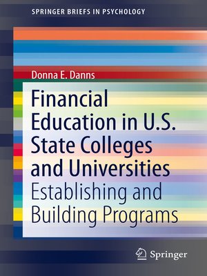 cover image of Financial Education in U.S. State Colleges and Universities